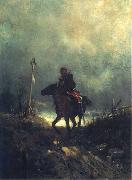 Maksymilian Gierymski Insurgent of 1863. Sweden oil painting artist